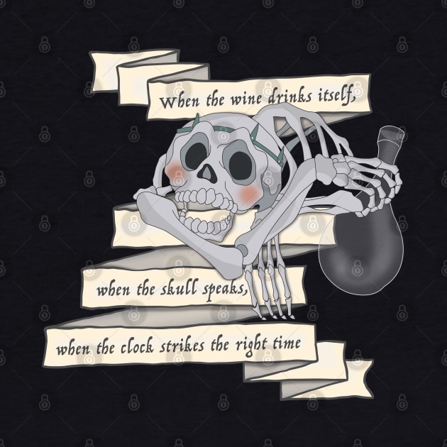 The Last Unicorn Skull Riddle by AnnaBanana